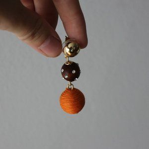 Orange Earrings